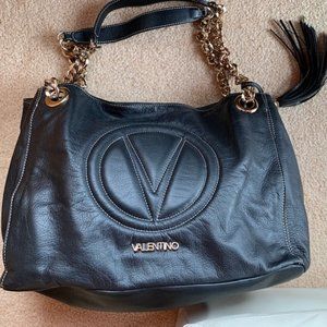 Valentino tote black leather